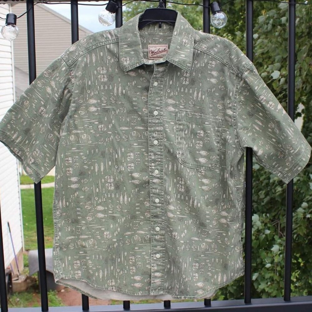 Woolrich Short-Sleeve Button-Up